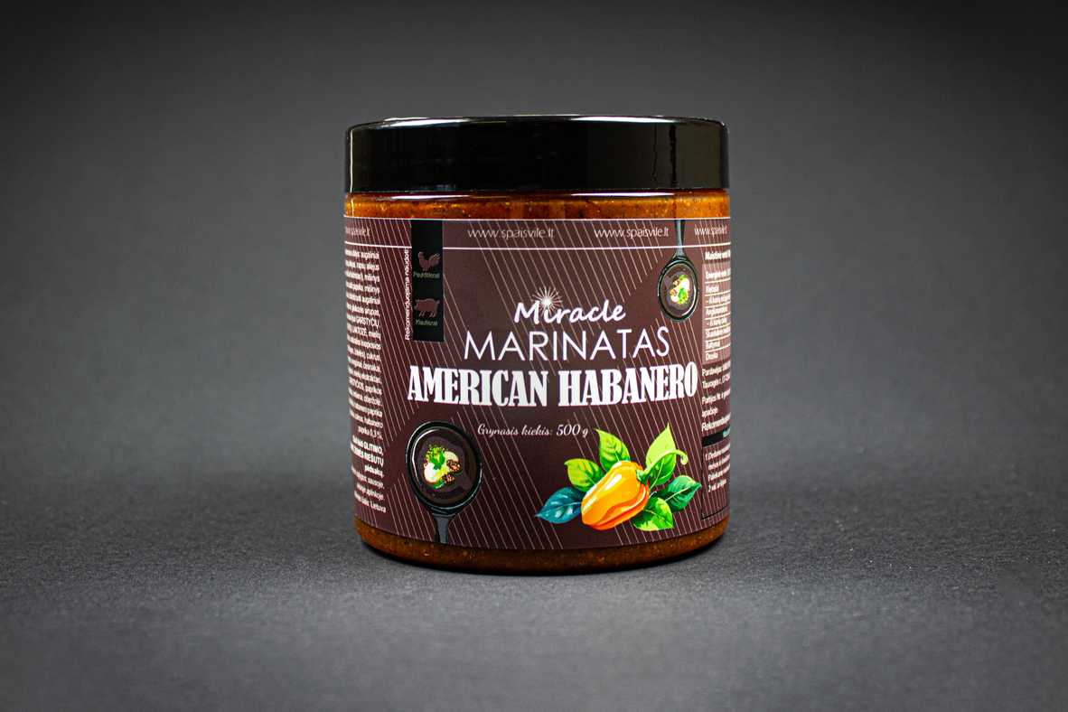 Miracle American Habanero Marinatas