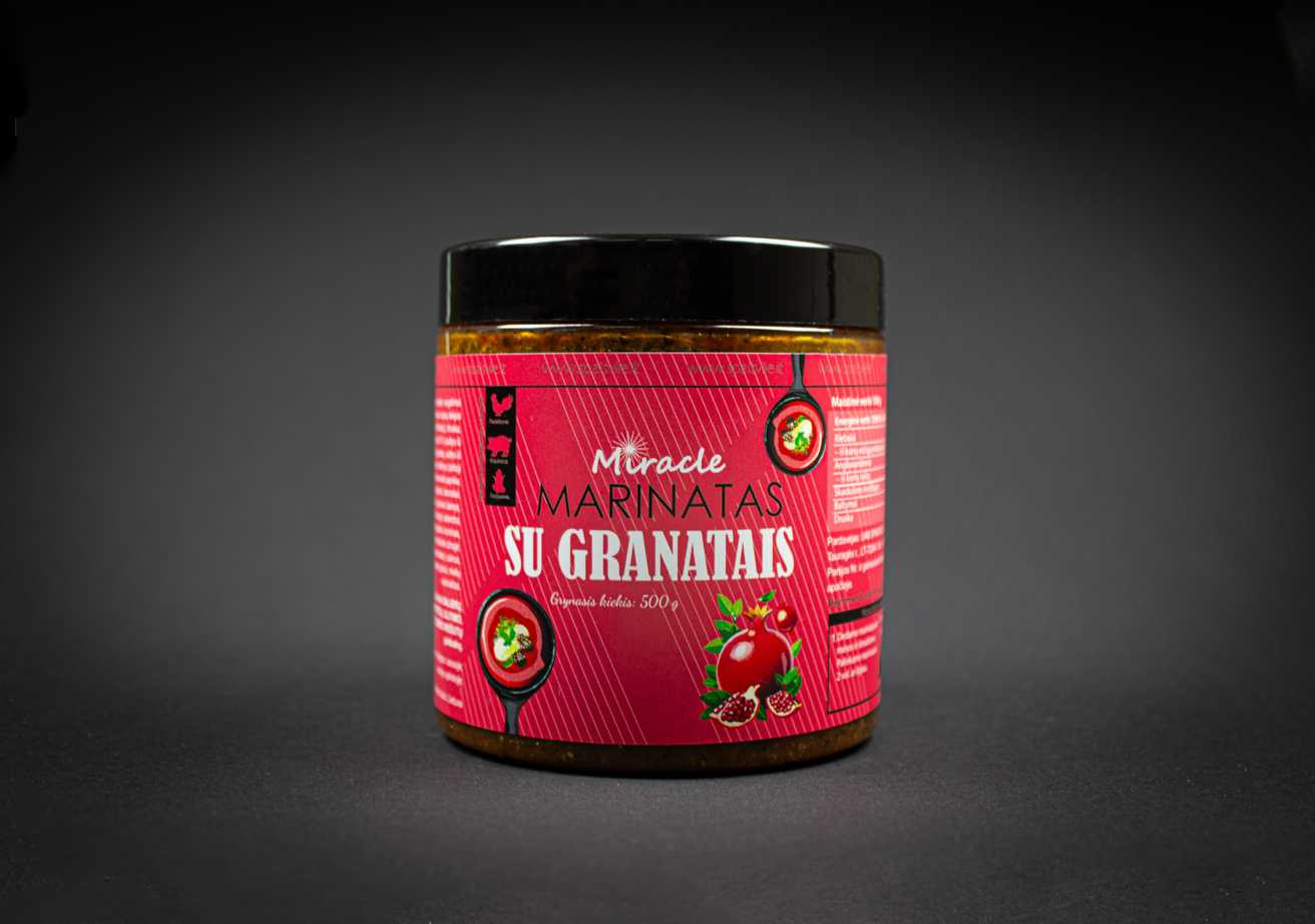 Miracle su Granatais Marinatas