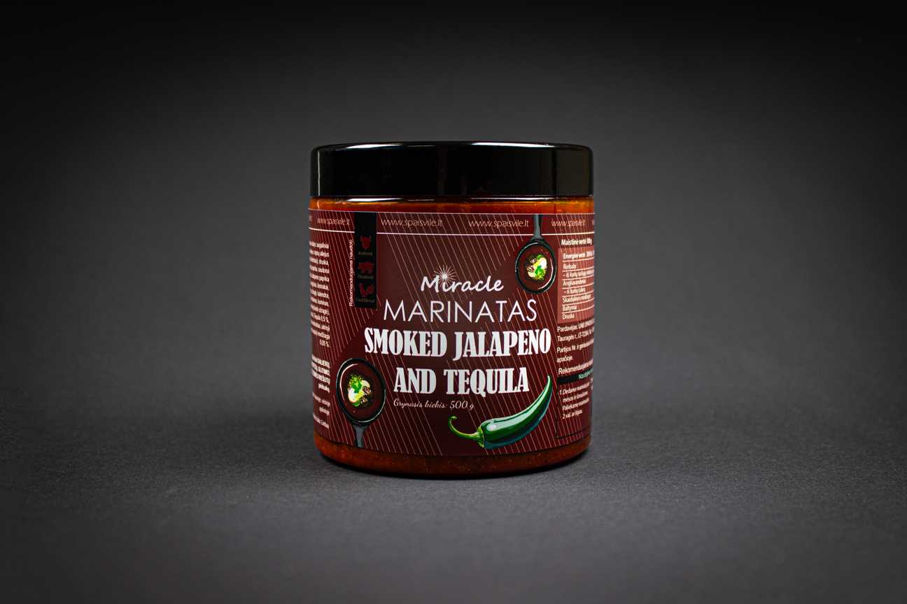 Miracle Smoked Jalapeno and Tekila Marinatas