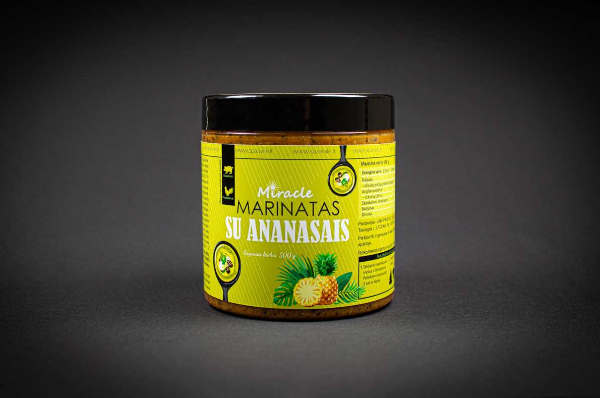 Miracle su Ananasais Marinatas