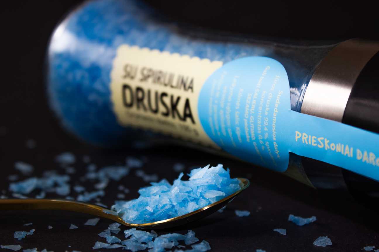 Druska su spirulina Malūnėlis